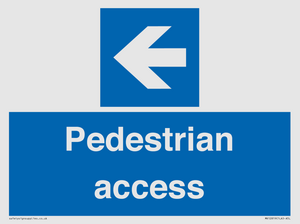 Pedestrian access
